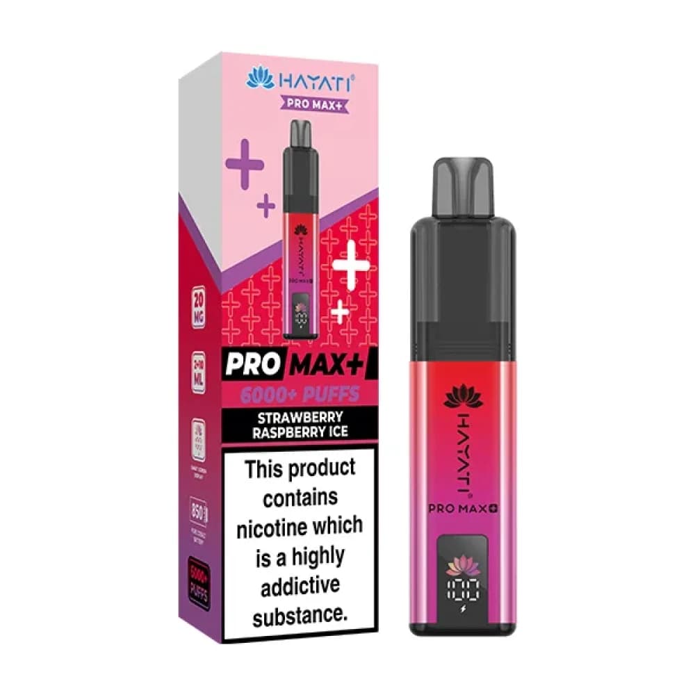 Hayati Pro Max Plus 6000 Vape Kit Box of 5