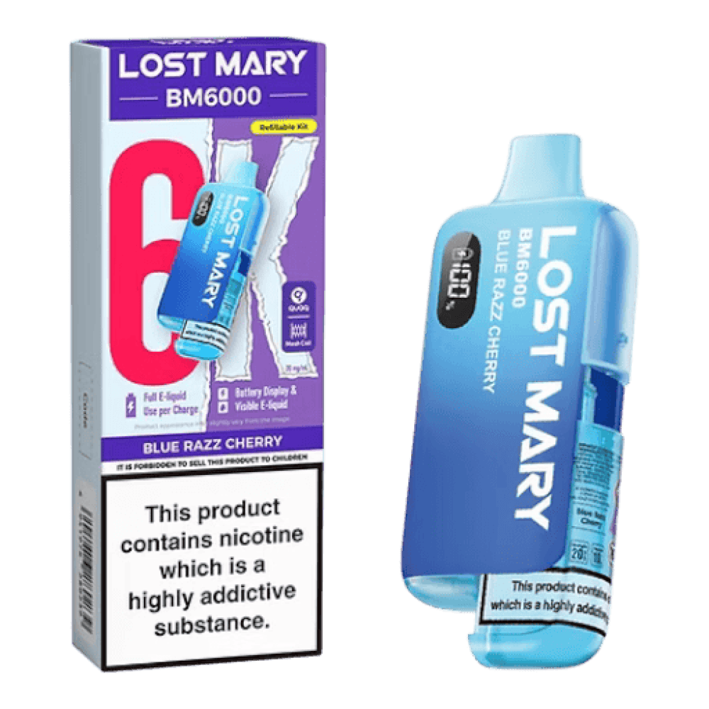 Lost Mary Bm6000 Vape Kit Box of 5