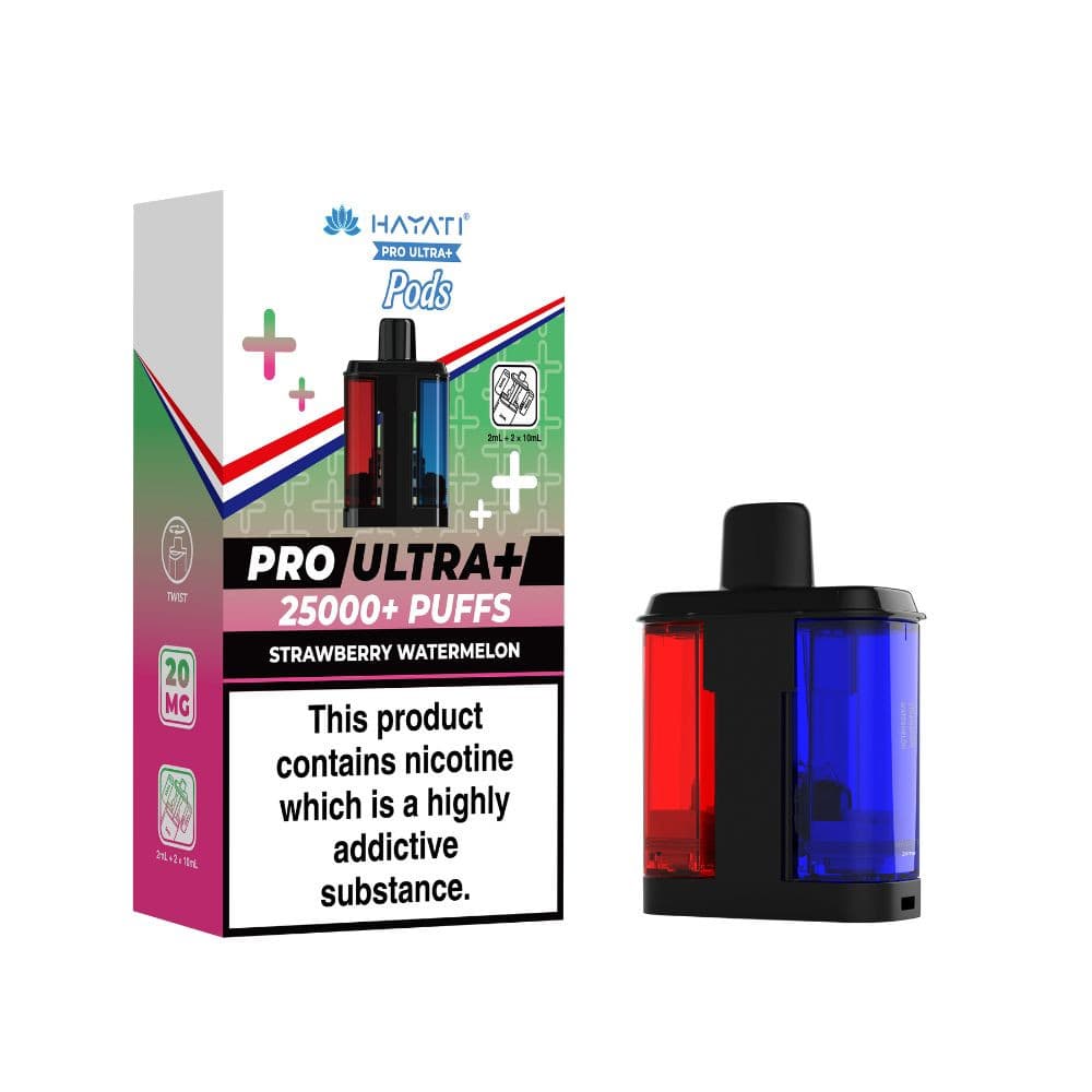  Strawberry Watermelon Hayati Pro Ultra Plus 25K Pods Pack of 5