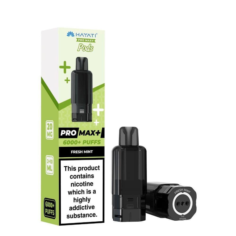  Fresh Mint Hayati Pro Max Plus 6000 Pods Pack of 5
