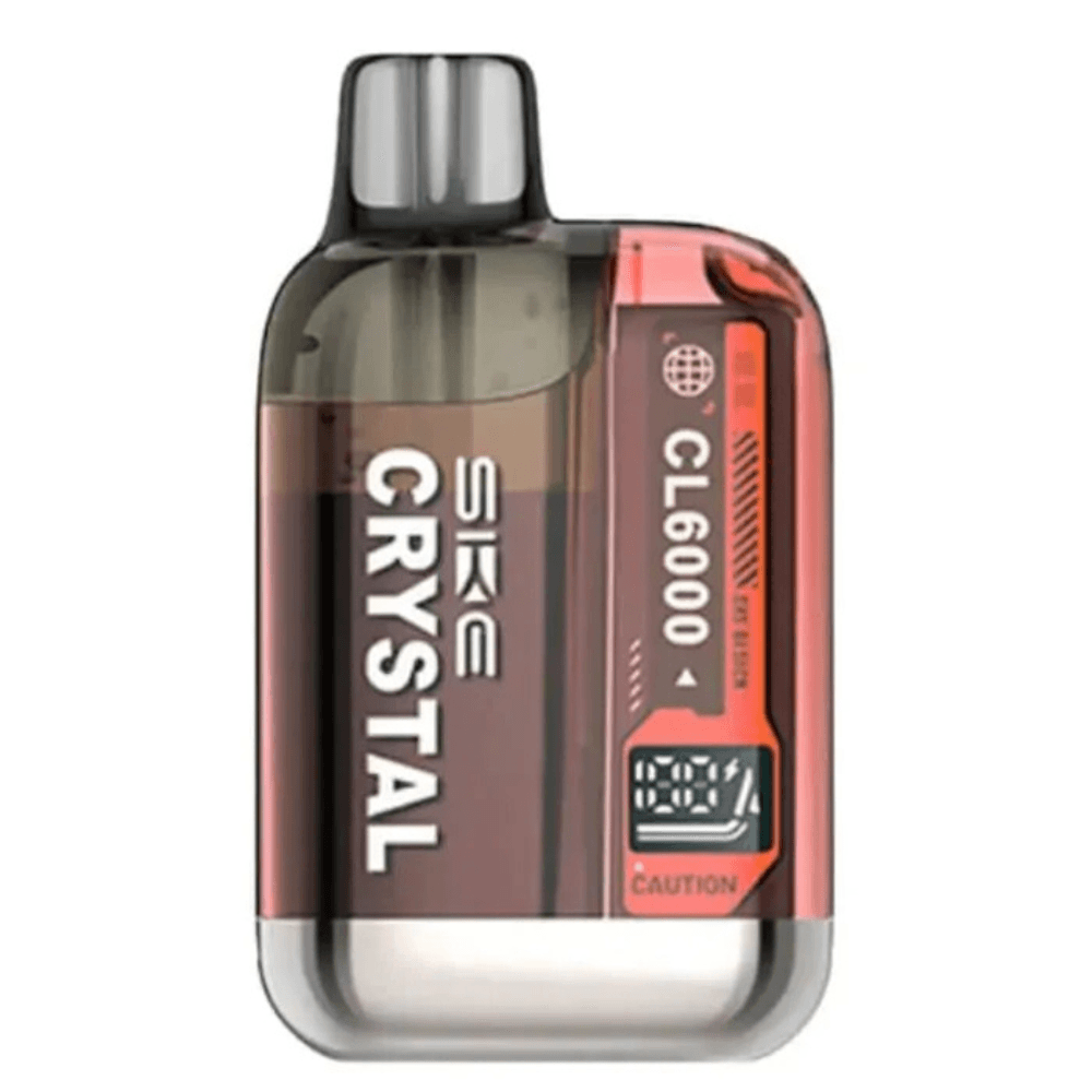  Peach Mango Watermelon Ske Crystal CL6000 Vape Kit Box of 5