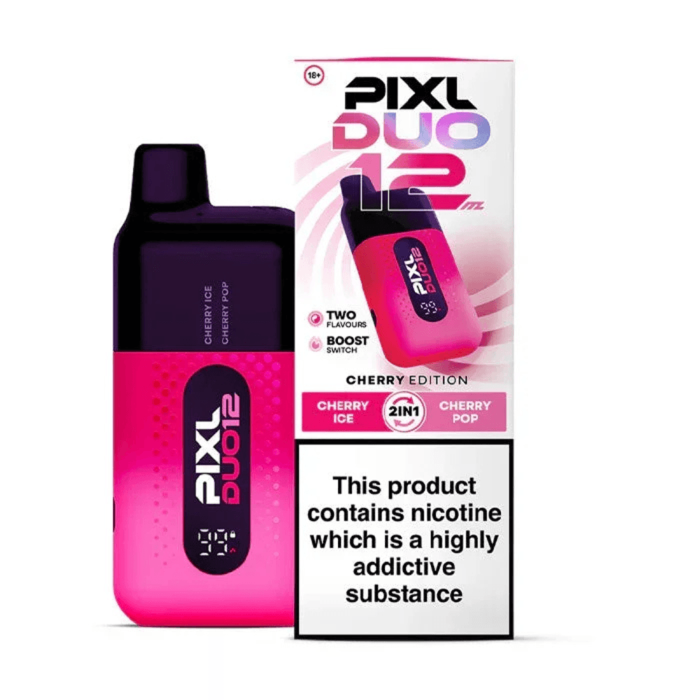  Cherry Edition Pixl Duo 10k Prefilled Vape Kit Box of 5