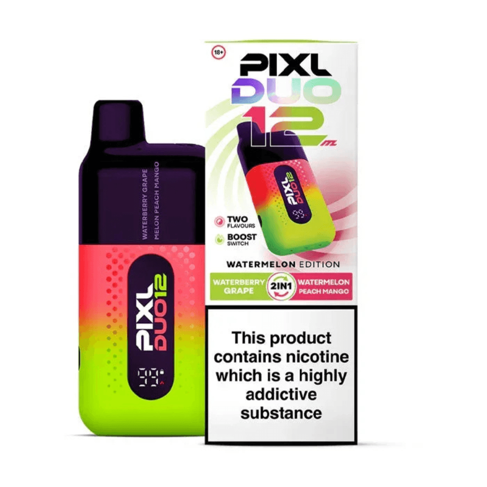  Watermelon Edition Pixl Duo 10k Prefilled Vape Kit Box of 5