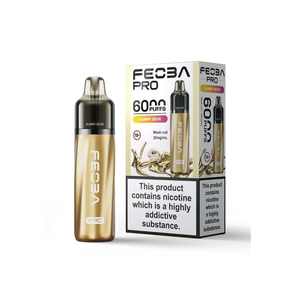  Gummy Bear Feoba Pro Plus 6000 Vape Kit Box of 5