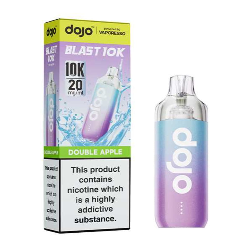  Double Apple Vaporesso Dojo Blast 10k Vape Kit Box of 5