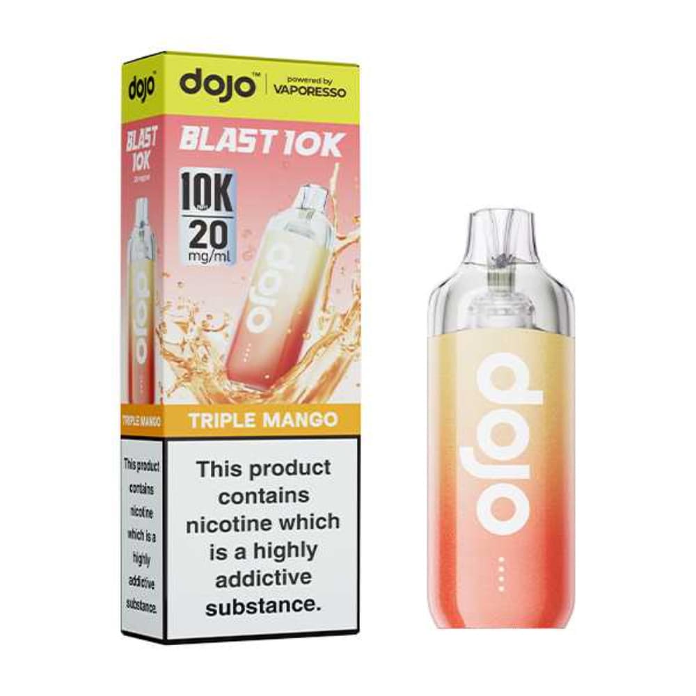  Triple Mango Vaporesso Dojo Blast 10k Vape Kit Box of 5