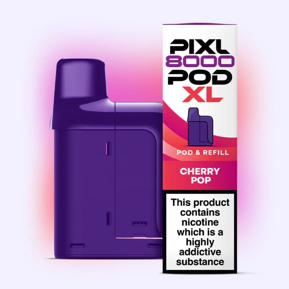  Cherry Pop Pixl 8000 Prefilled Pods Pack of 5