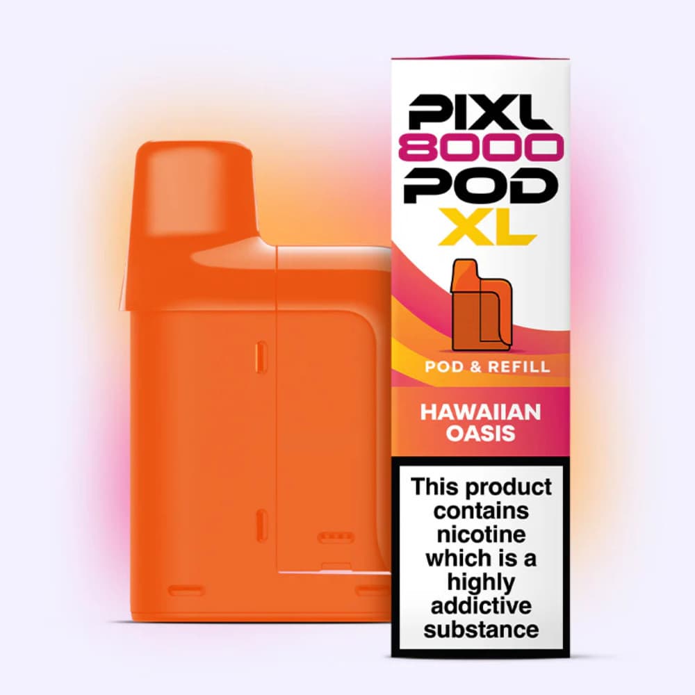  Hawaiian Oasis Pixl 8000 Prefilled Pods Pack of 5