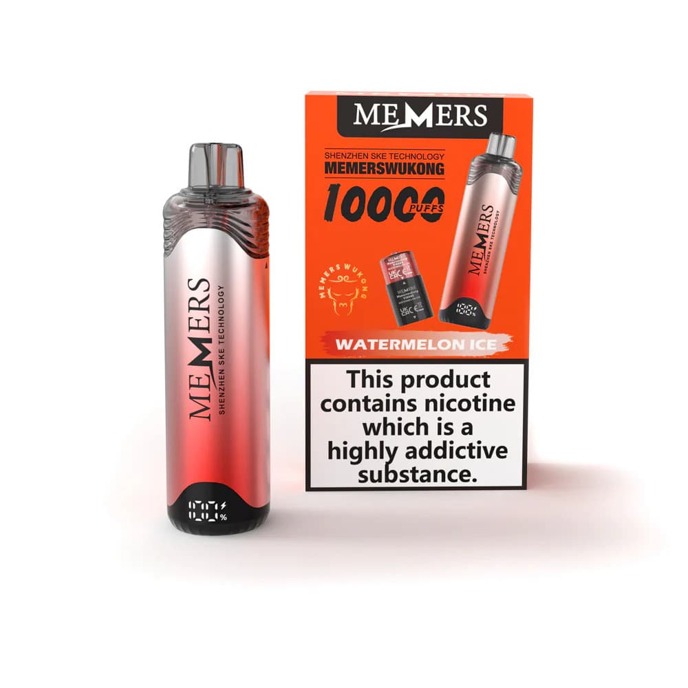  Watermelon Ice Memers Wukong V10000 Vape Kit Box of 5