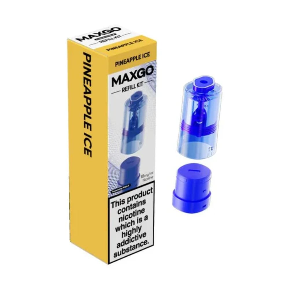 Pineapple Ice Relx Maxgo 33k and 12k Pods Pack of 5