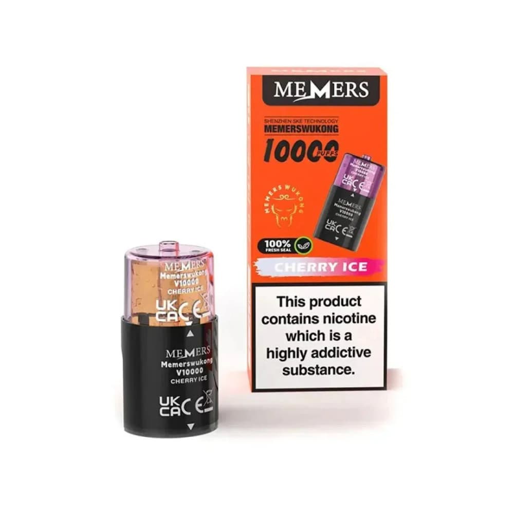  Cherry Ice Ske Memers V10000 Pods Pack of 5