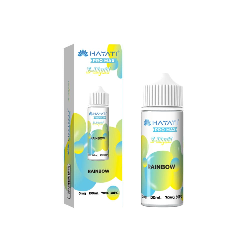  Rainbow Hayati Pro Max 100ml E-Liquids 70/30