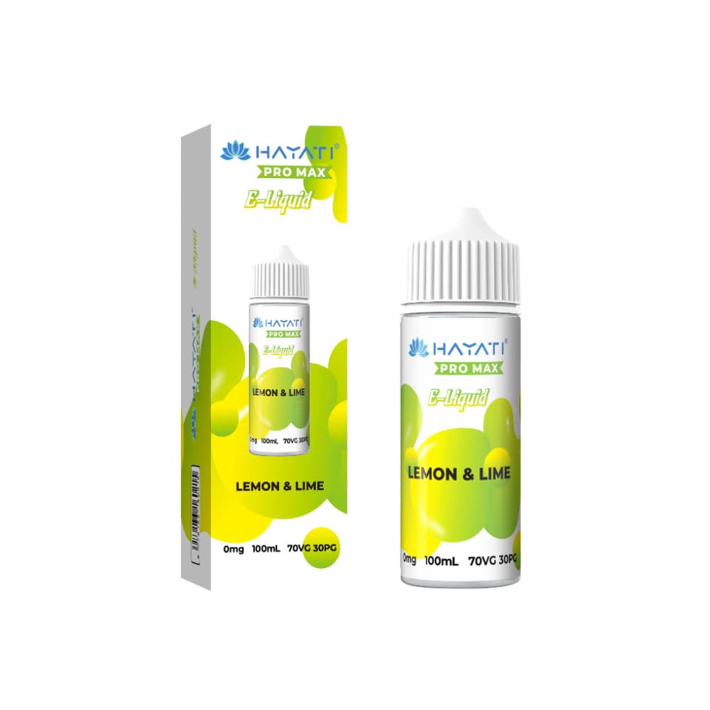  Lemon Lime Hayati Pro Max 100ml E-Liquids 70/30