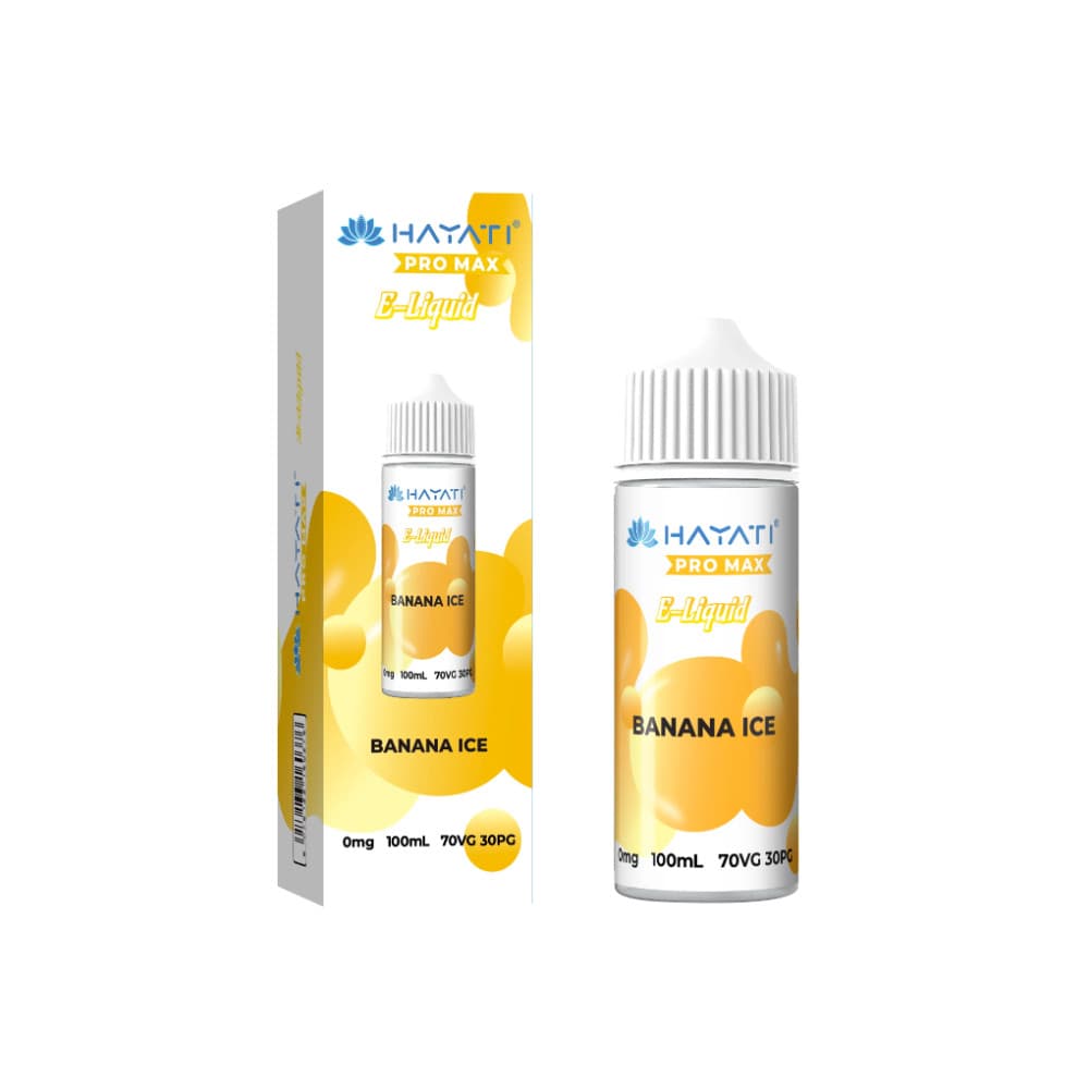 Banana Ice Hayati Pro Max 100ml E-Liquids 70/30