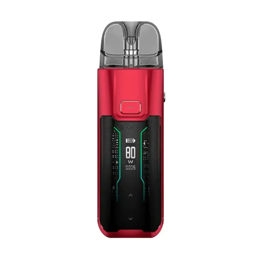  Flame Red Leather Vaporesso Luxe XR Max Pod Vape Kit