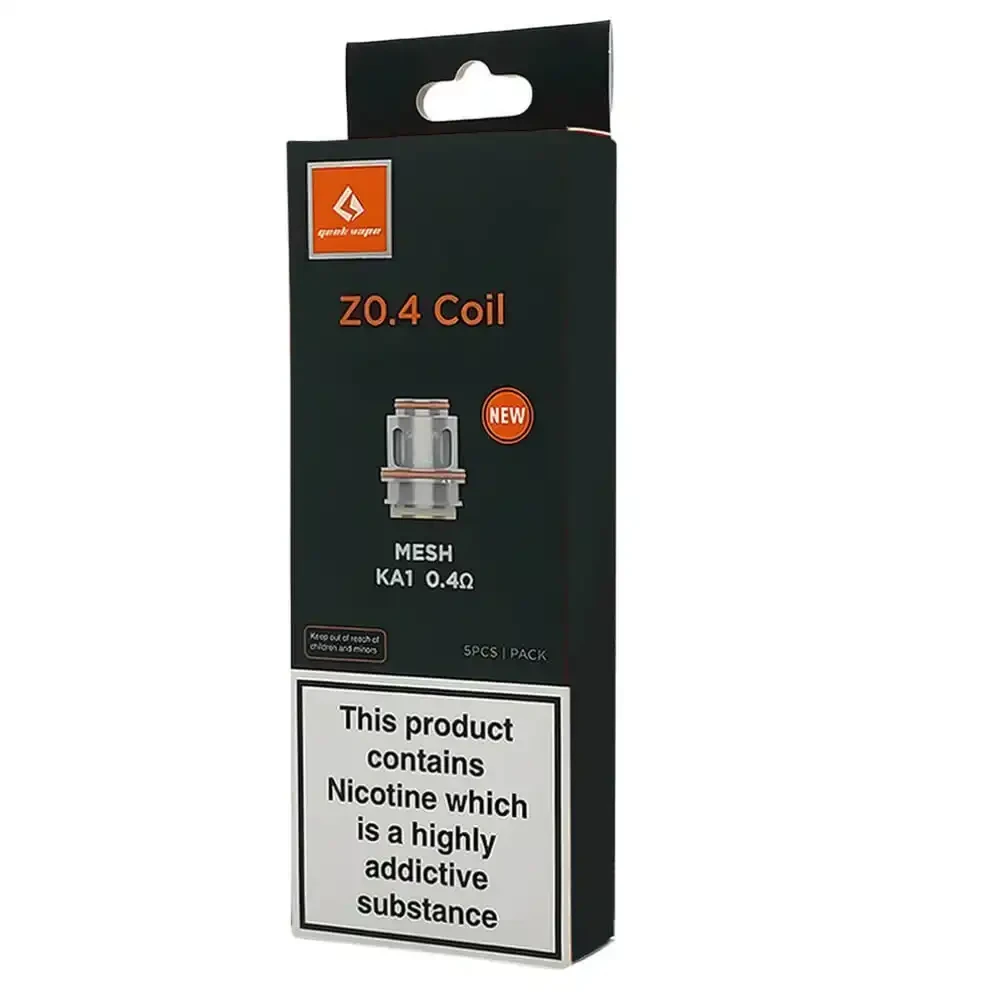  Z 0.4ohm Mesh Geekvape Zeus Z Coils 5 Packs