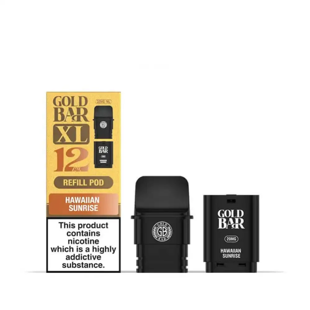  Hawaiian Sunrise Gold Bar XL 10k Pods Pack of 5