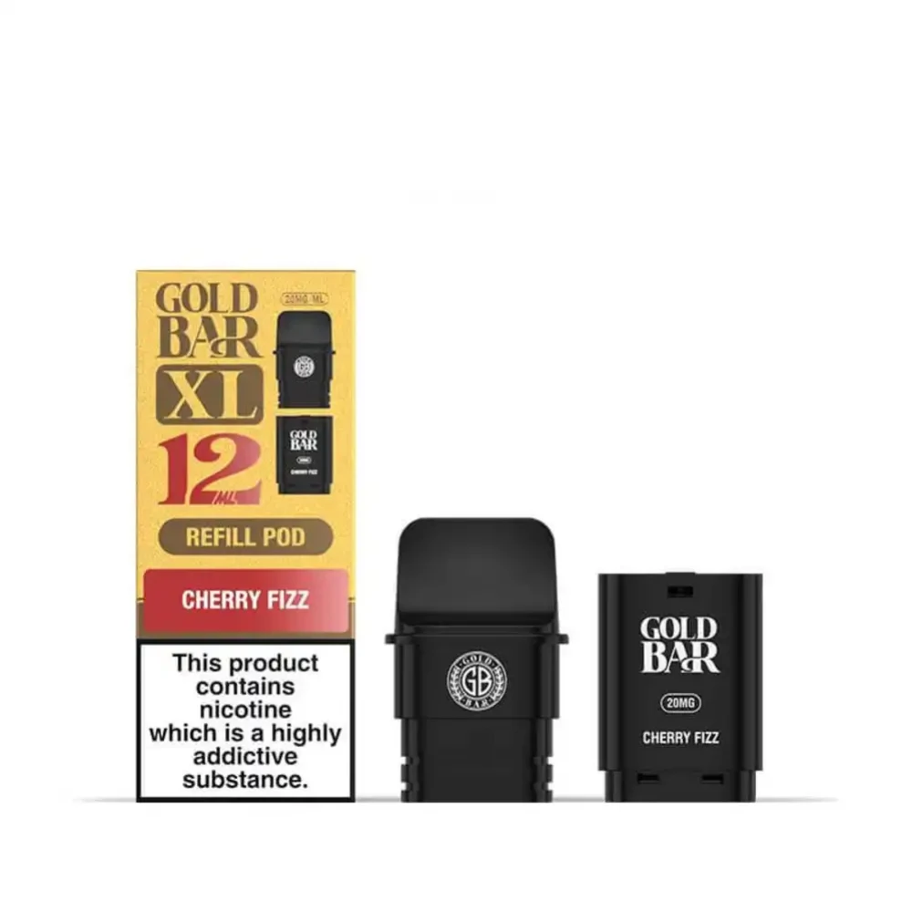  Cherry Fizz Gold Bar XL 10k Pods Pack of 5