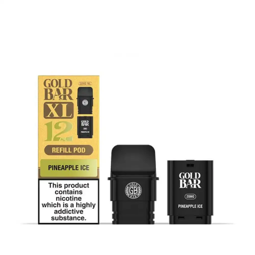  Pineapple Ice Gold Bar XL 10k Pods Pack of 5