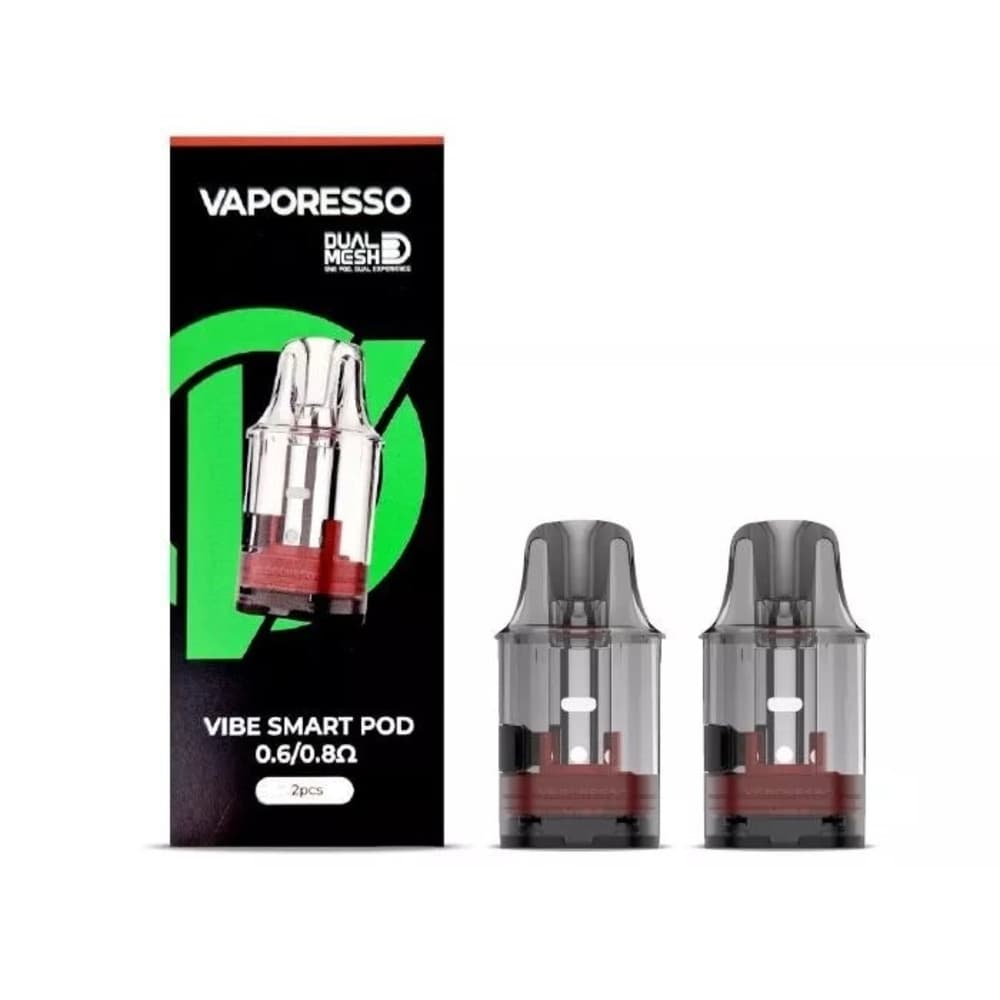  0.6ohm / 0.8ohm Vaporesso Vibe Replacement Pods 2 Packs