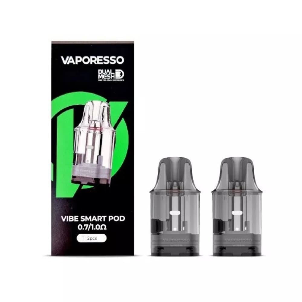  0.7ohm / 1.0ohm Vaporesso Vibe Replacement Pods 2 Packs