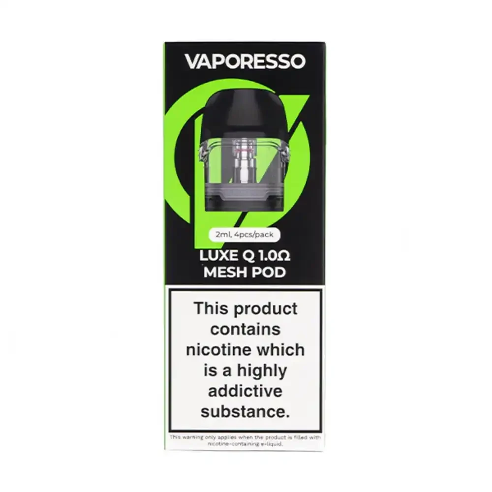  1.0ohm Mesh Pod Vaporesso Luxe Q Replacement Pods 2 Packs