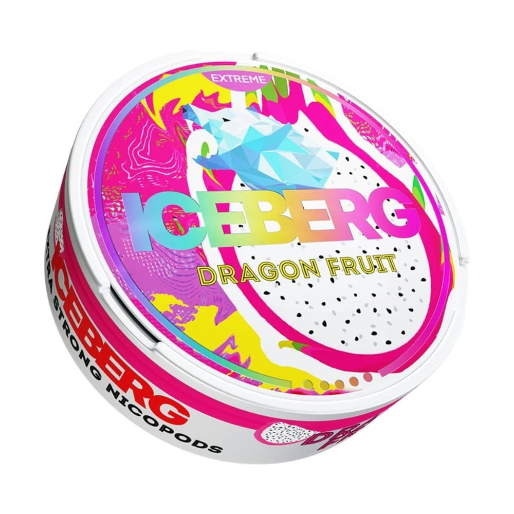  Dragon Fruit Iceberg Nicotine Pouches 10 Packs