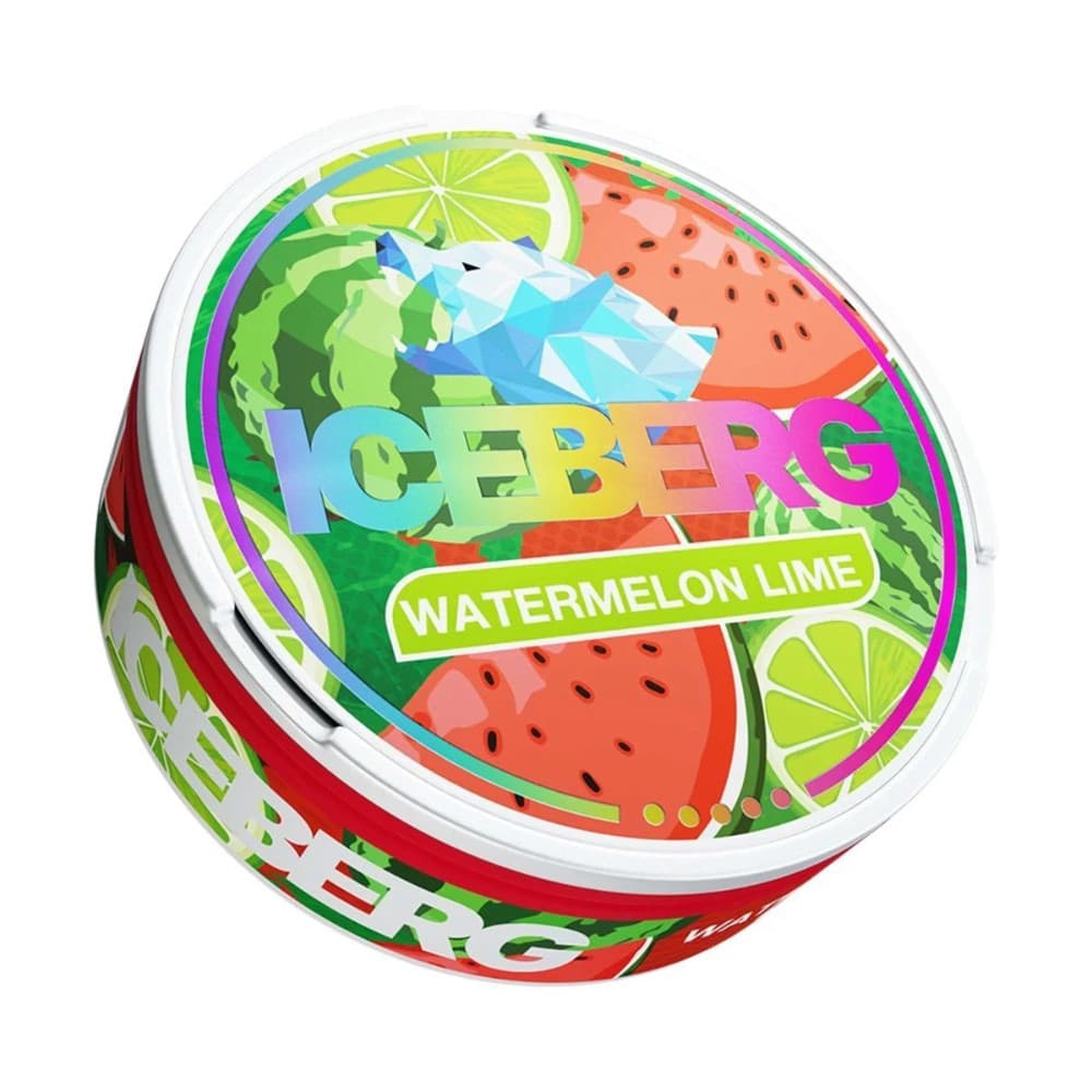  Watermelon Lime Iceberg Nicotine Pouches 10 Packs