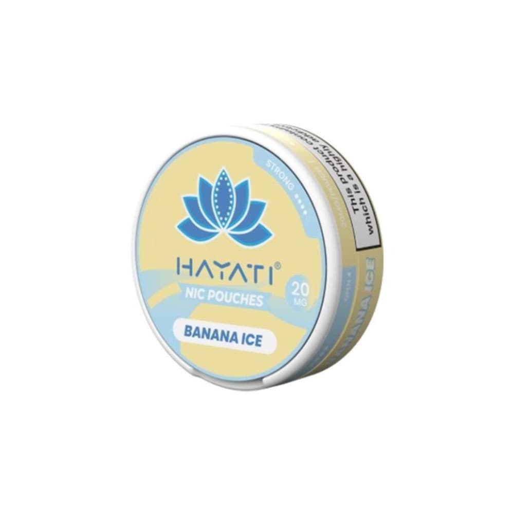  Banana Ice / 20mg Hayati Nicotine Pouches 10 Packs