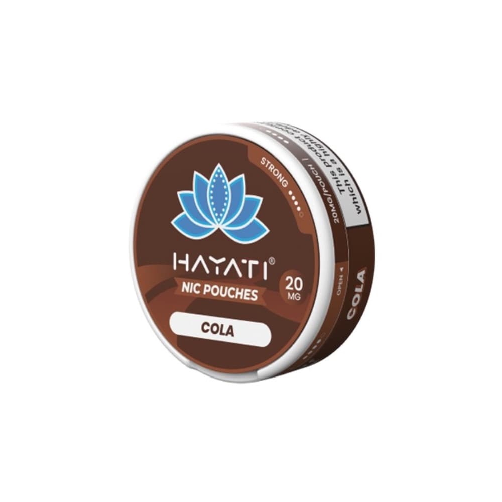  Cola / 20mg Hayati Nicotine Pouches 10 Packs