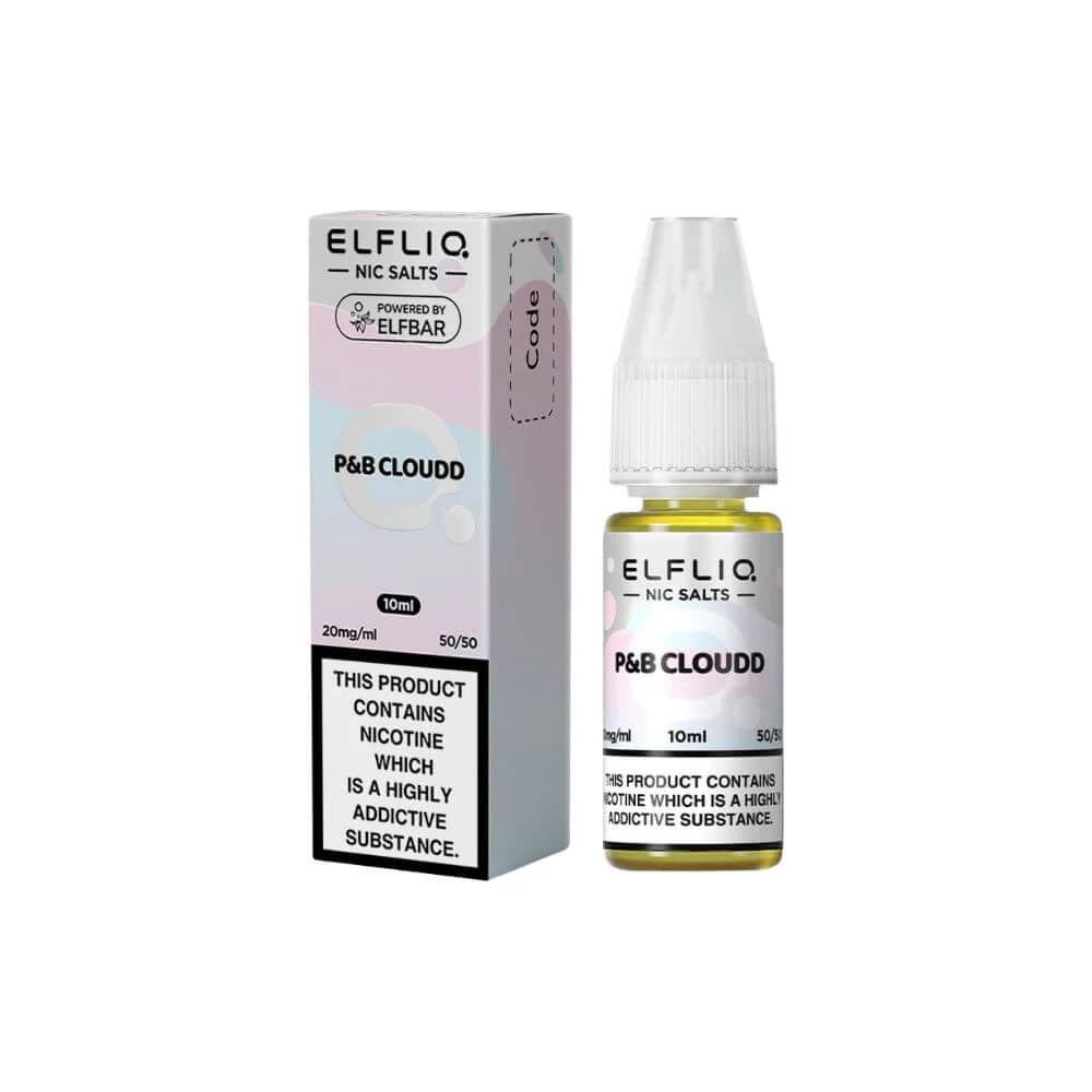  P&B Cloudd / 20mg Elf Bar Elfliq Nic Salt E-Liquids 10ml Box of 10