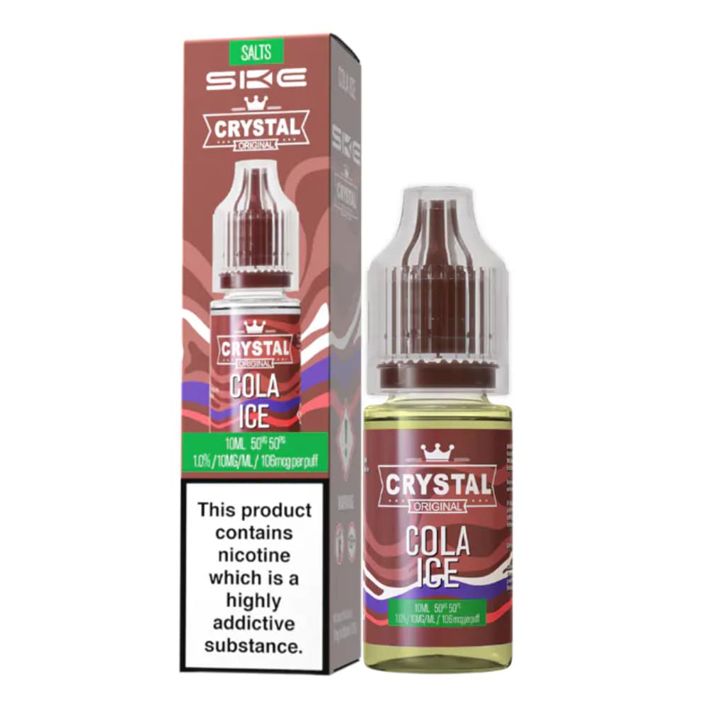  Cola / 20mg Ske Crystal Nic Salts E-Liquids 10ml Box of 10