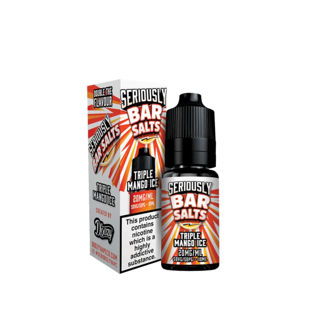  Triple Mango Ice / 10mg Doozy Seriously Bar Salts 10ml e liquids 10ml Box of 10