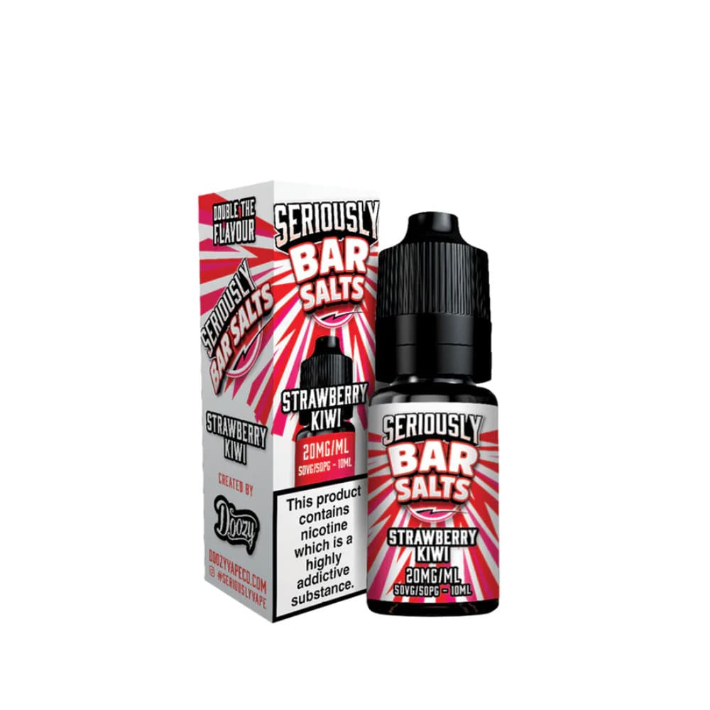 Strawberry Kiwi / 20mg Doozy Seriously Bar Salts 10ml e liquids 10ml Box of 10