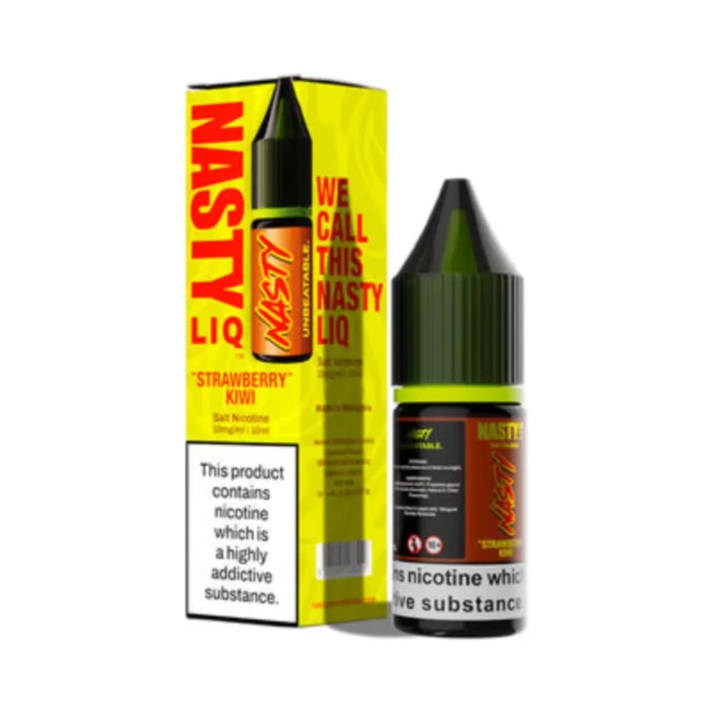  Strawberry Kiwi / 20mg Nasty Liq Nic Salts e liquids 10ml Box of 10