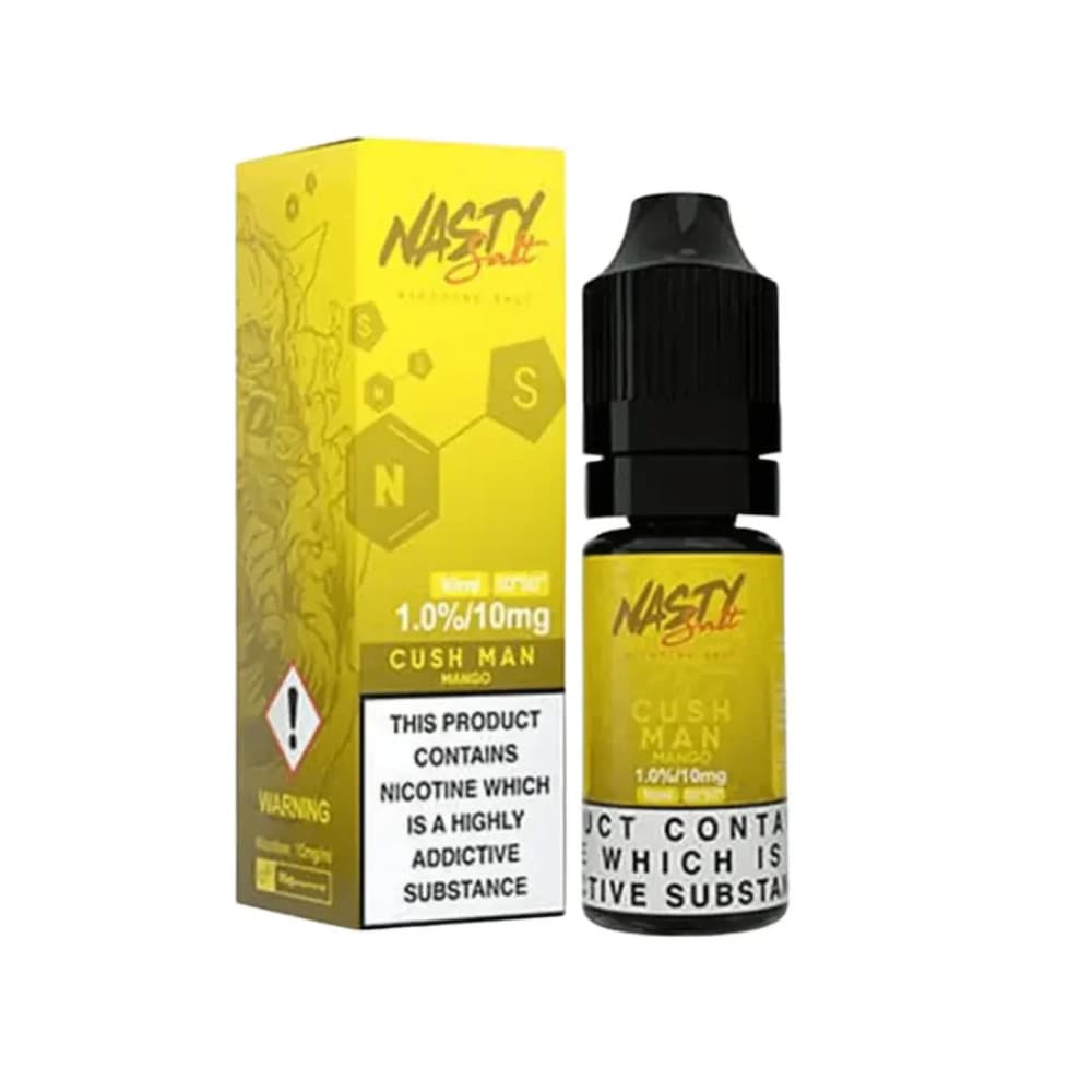  Cush Man / 20mg Nasty Juice Nic Salts e liquids 10ml Box of 10