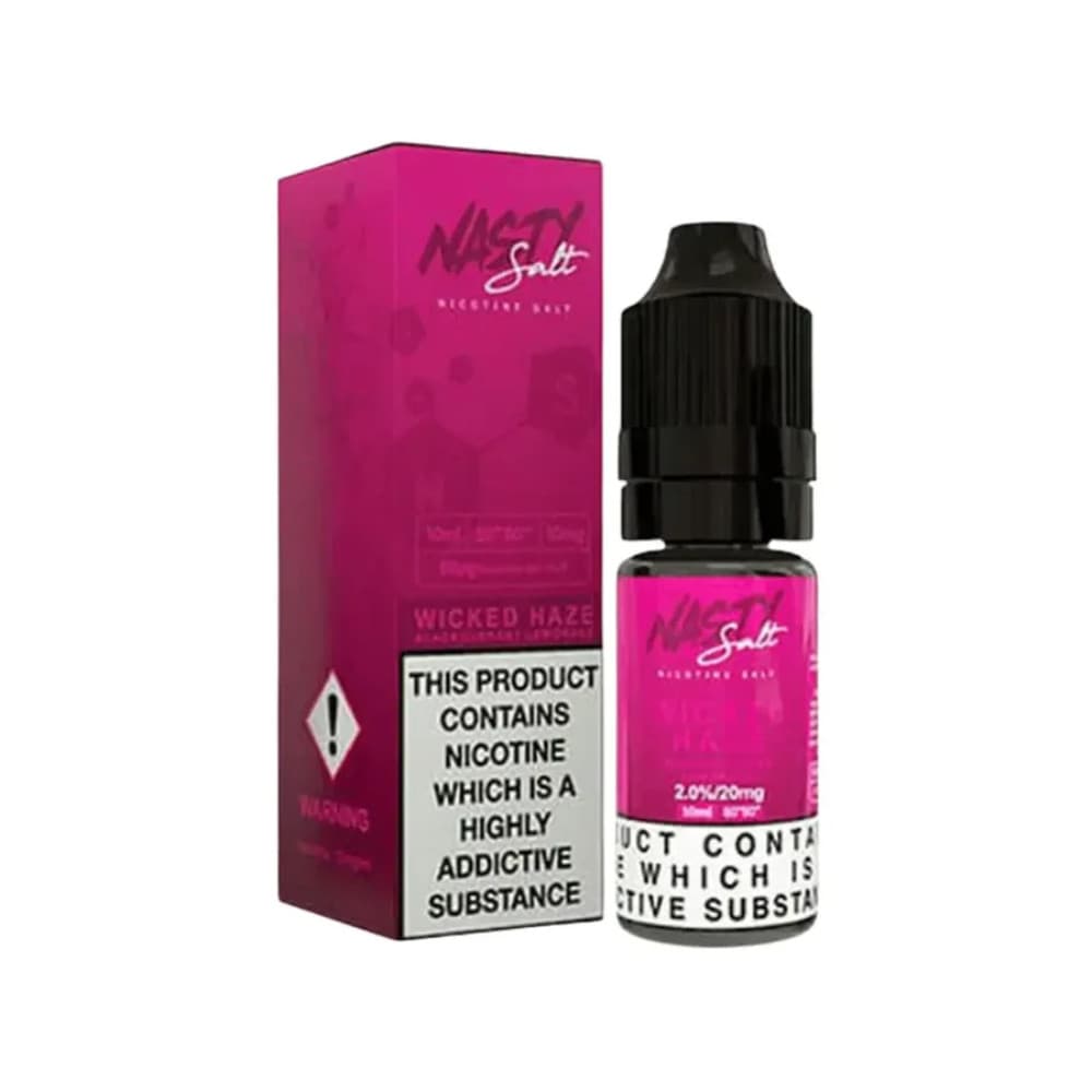  Wicked Haze / 20mg Nasty Juice Nic Salts e liquids 10ml Box of 10