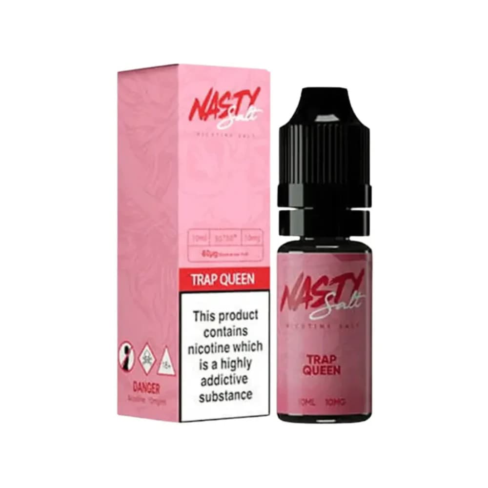  Trape Queen / 20mg Nasty Juice Nic Salts e liquids 10ml Box of 10