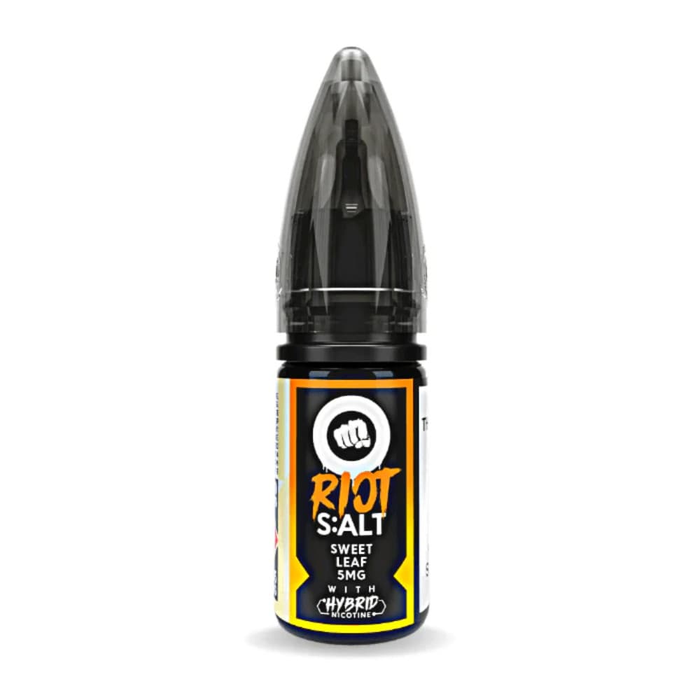  Sweet Leaf / 10mg Riot Squad Nic Salt e liquids 10ml Box of 10