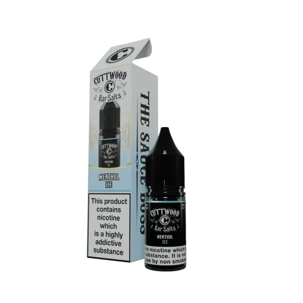  Menthol Ice / 20mg Cuttwood Bar Salt Nic Salts e liquids 10ml Box of 10