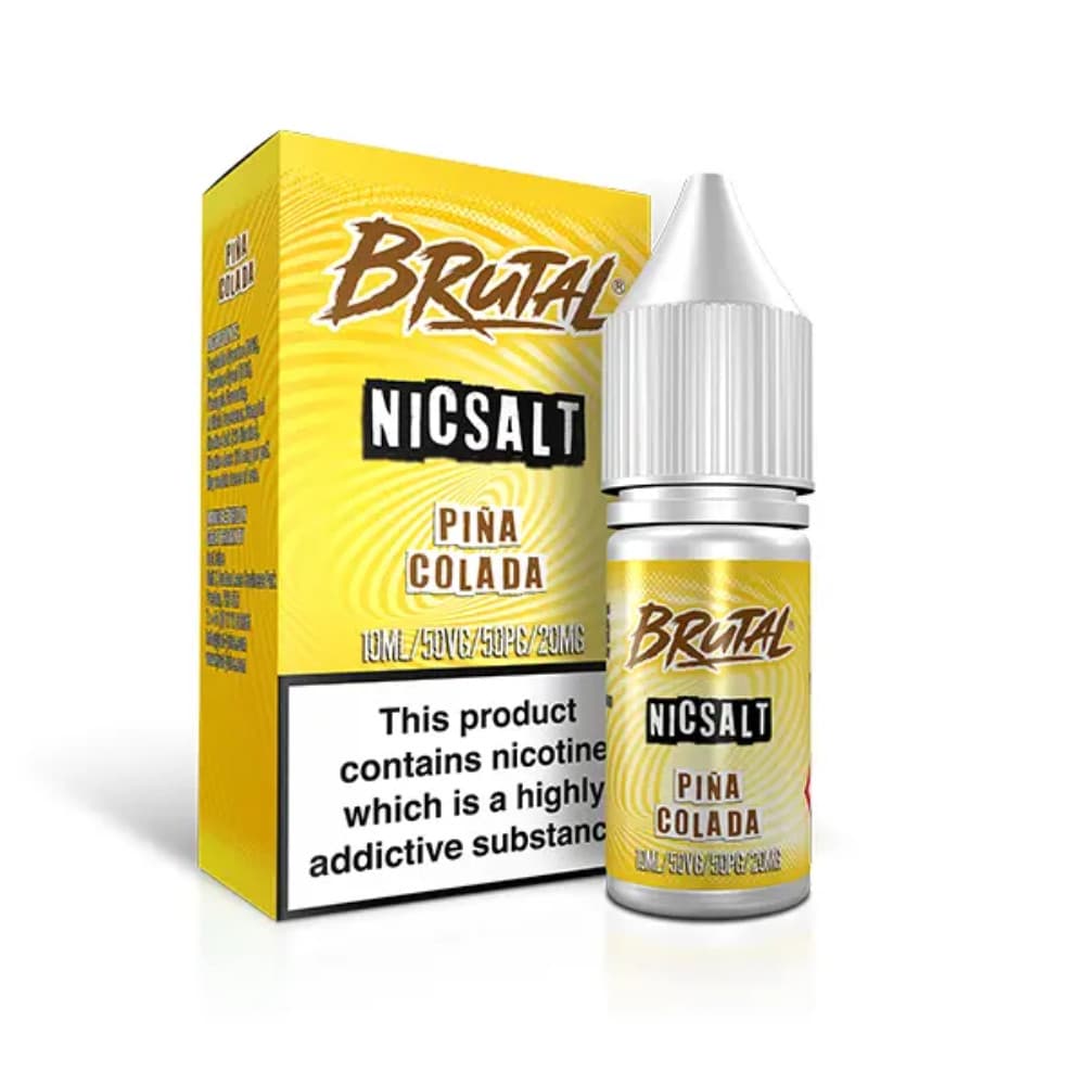  Pine Colada / 20mg Just Juice Brutal Nic Salts e liquids 10ml Box of 5
