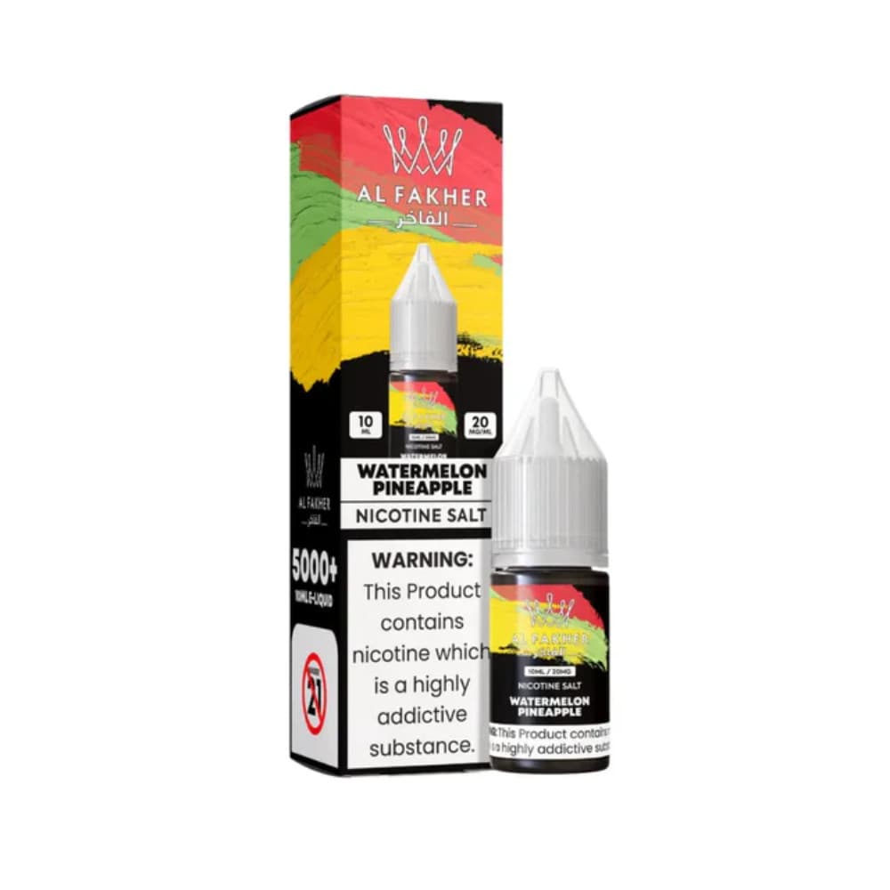  Pineapple Ice / 20mg Al Fakher Nic Salts e liquids 10ml Box of 10