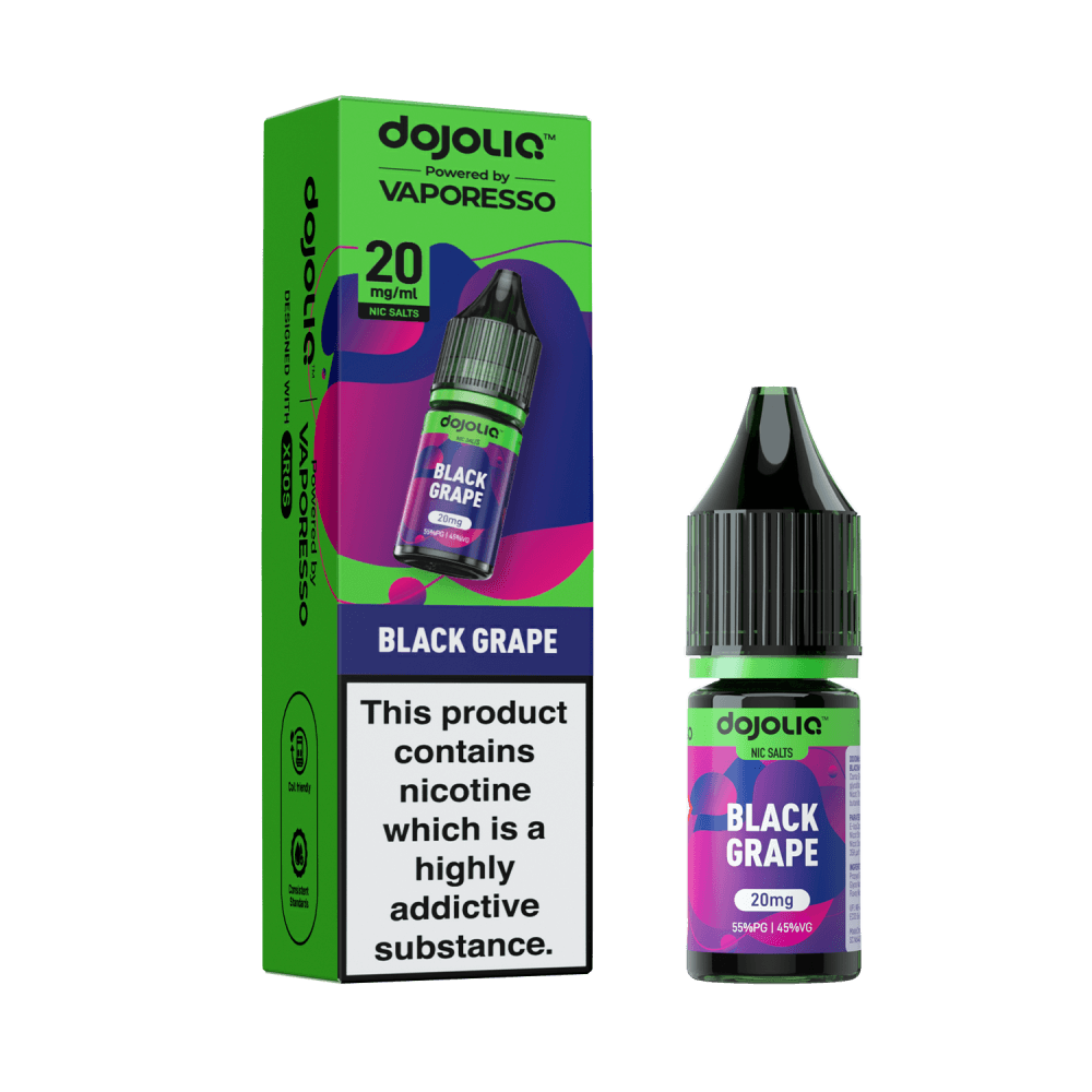  Black Grape / 20mg Vaporesso Dojo Liq Nic Salt 10ml Box of 10