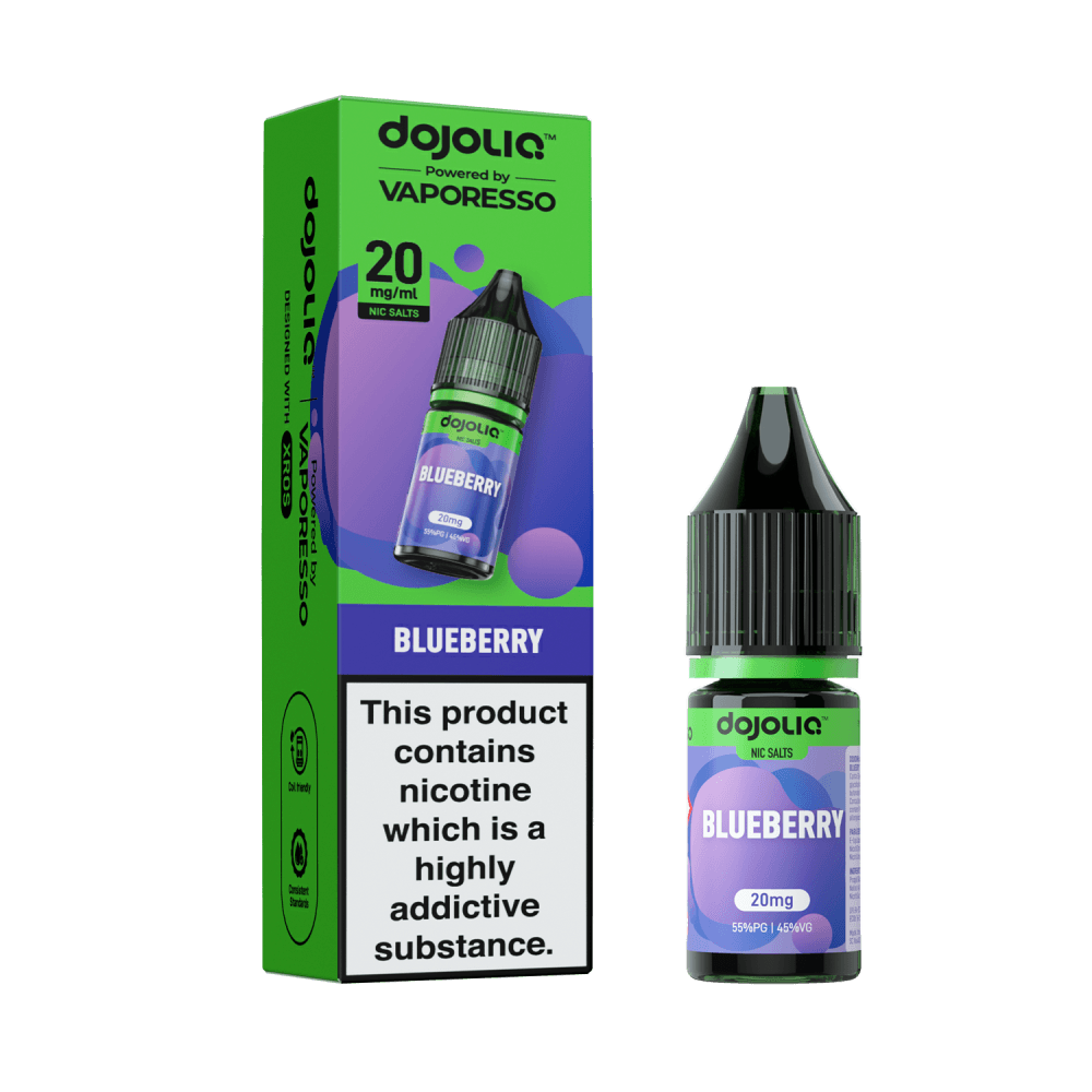  Blueberry / 10mg Vaporesso Dojo Liq Nic Salt 10ml Box of 10