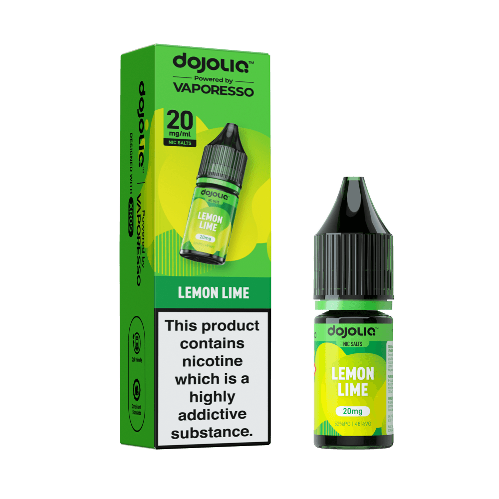  Lemon Lime / 20mg Vaporesso Dojo Liq Nic Salt 10ml Box of 10