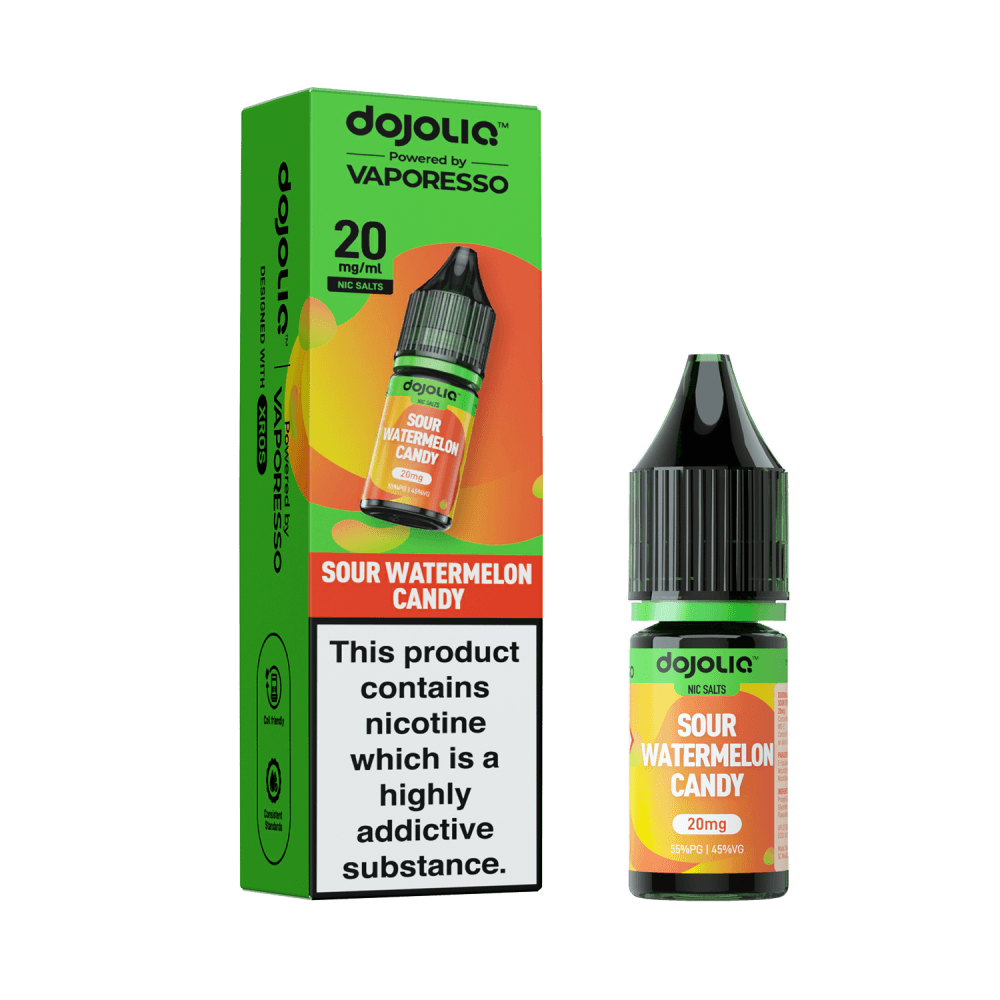  Sour Watermelon Candy / 20mg Vaporesso Dojo Liq Nic Salt 10ml Box of 10