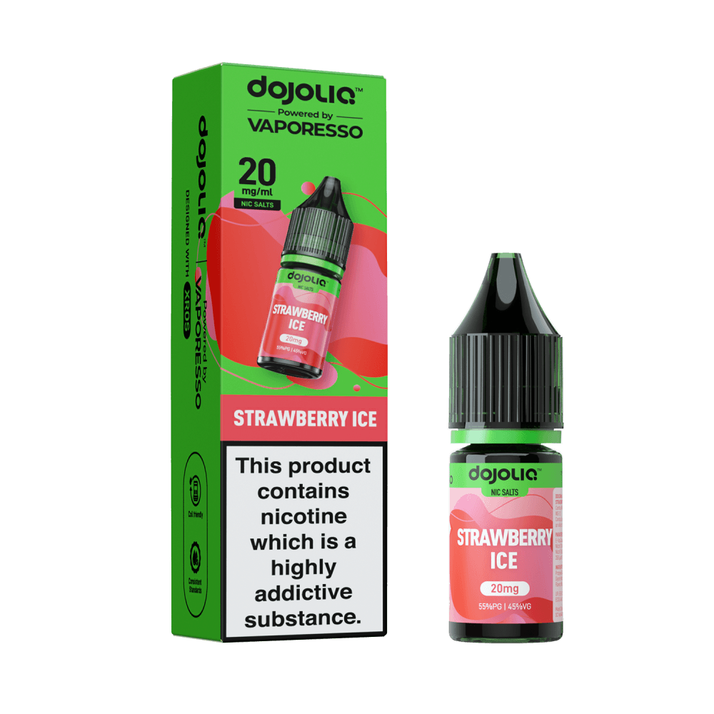  Strawberry Ice / 20mg Vaporesso Dojo Liq Nic Salt 10ml Box of 10