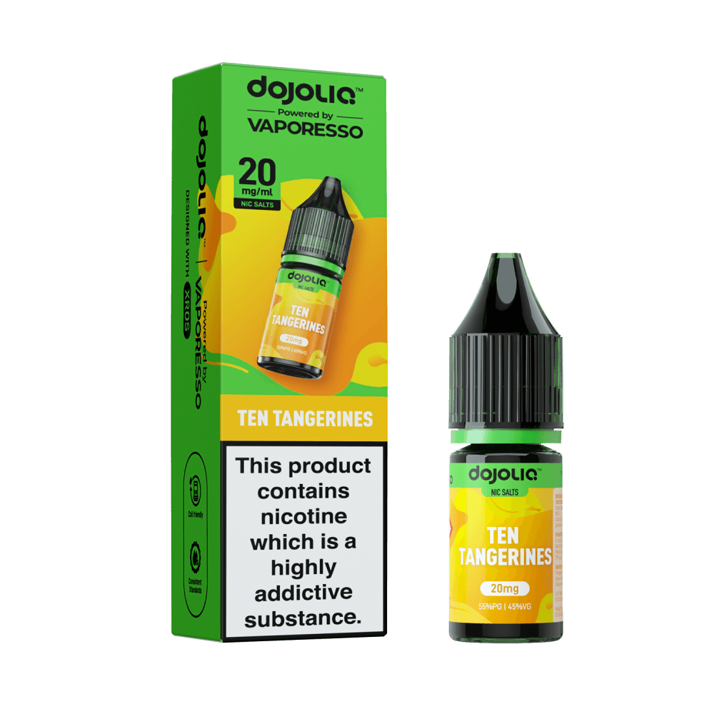  Ten Tangrines / 20mg Vaporesso Dojo Liq Nic Salt 10ml Box of 10