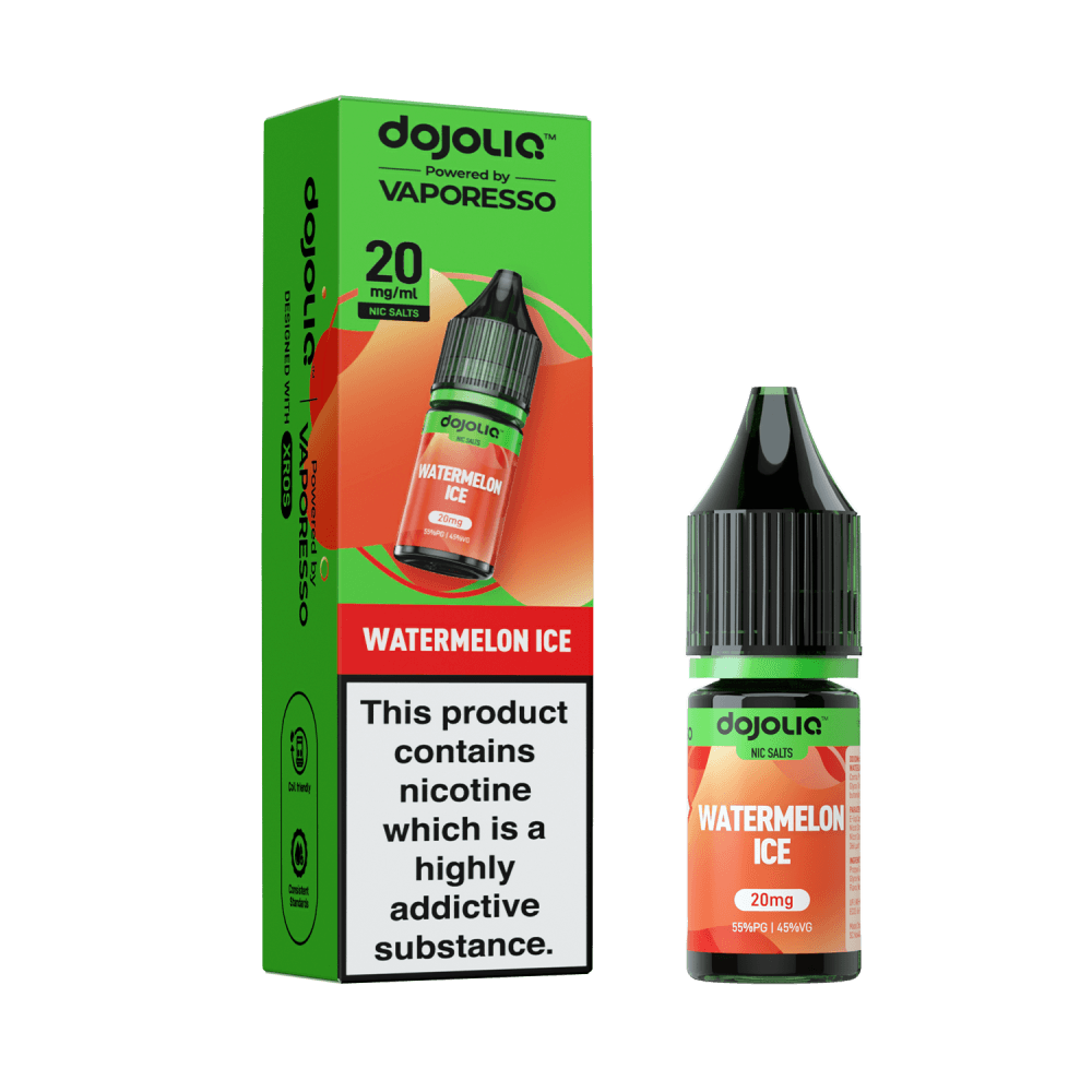  Watermelon Ice / 10mg Vaporesso Dojo Liq Nic Salt 10ml Box of 10