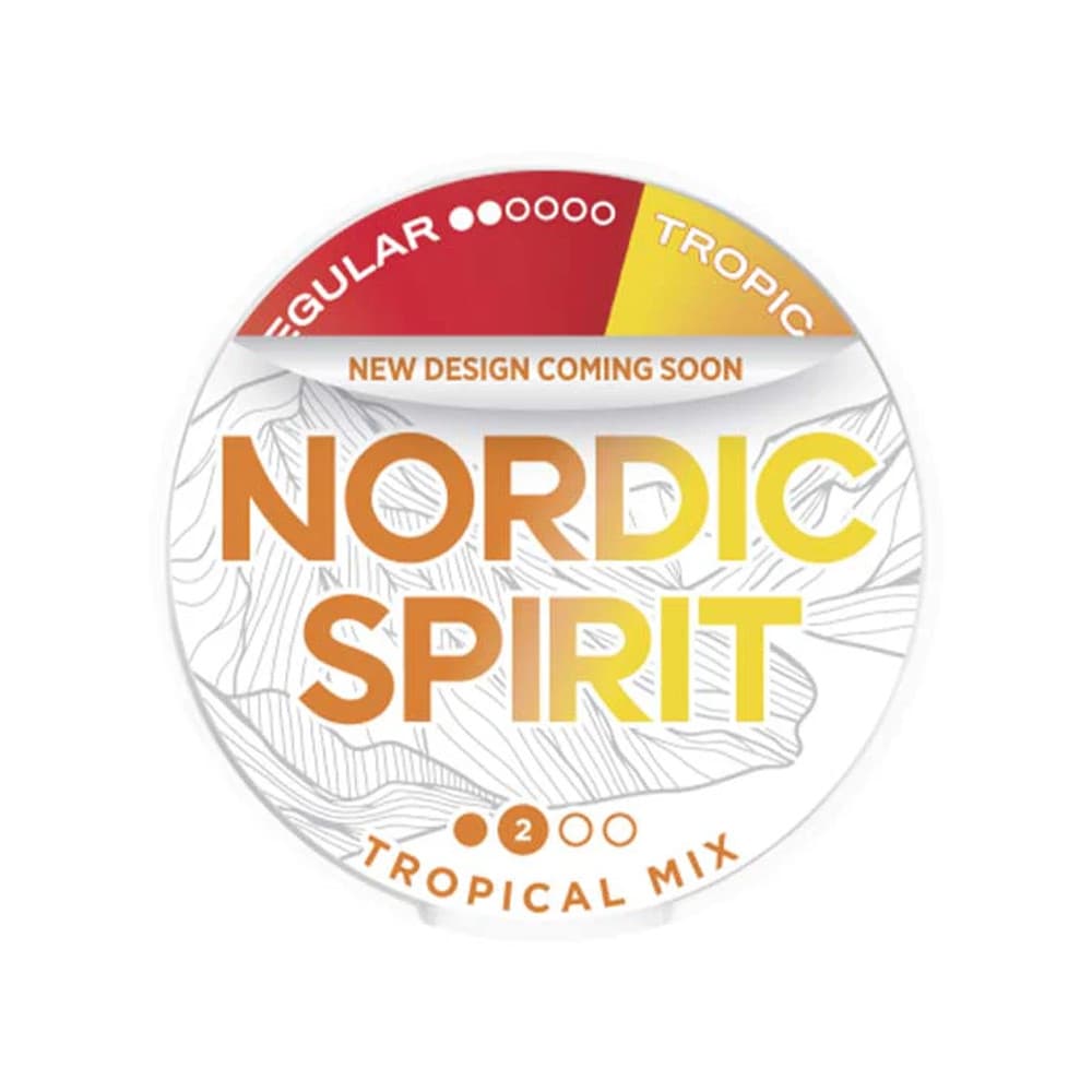  Tropical Mix Nordic Spirit Nicotine Pouches Pack of 10